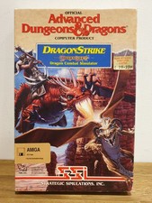 Rare Vintage Advanced Dungeons And Dragons Dragon Strike Commodore Amiga 1990