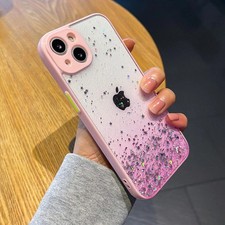 Cute Bling Clear Phone Case Cover For iPhone 7/8/SE2/SE3