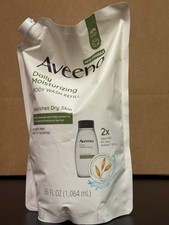 Aveeno Daily Moisturizing Body Wash Refill Pouch 36 fl oz Sulfate Free