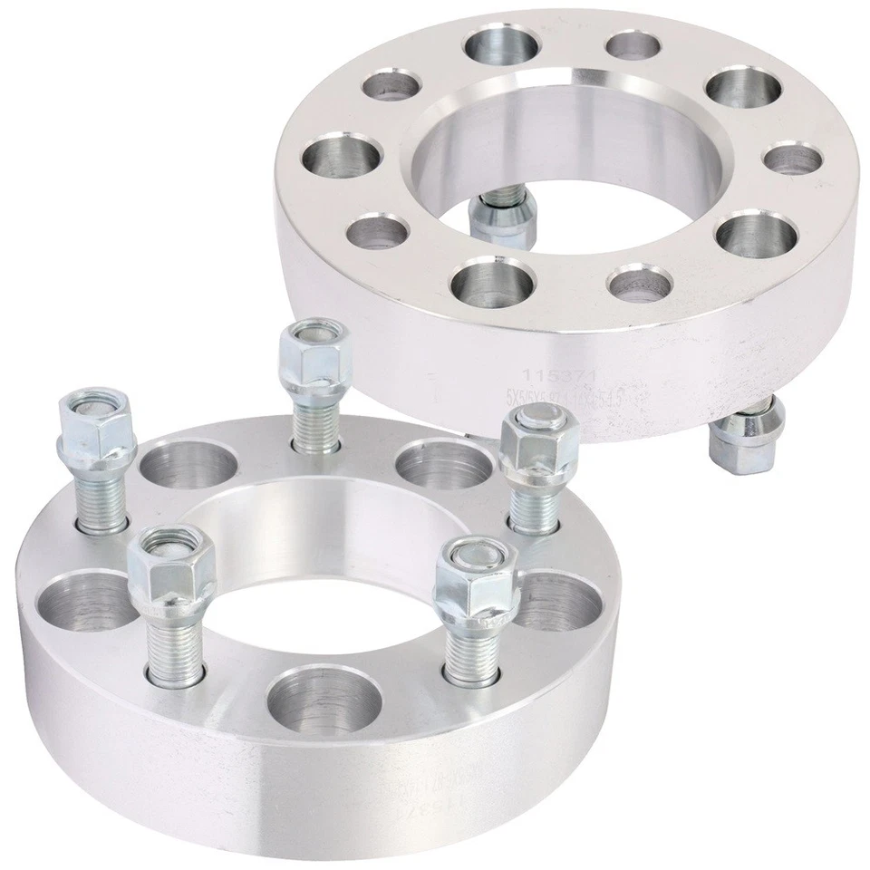 2pcs 1.5" or 38mm Wheel Spacers 5x5 14x1.5 For Chevrolet Express 1500 1997-2002 - Imagem 3 de 4