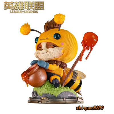 LOL League of Legends Official Teemo Beemo Resin Figure Model Night Light Toys