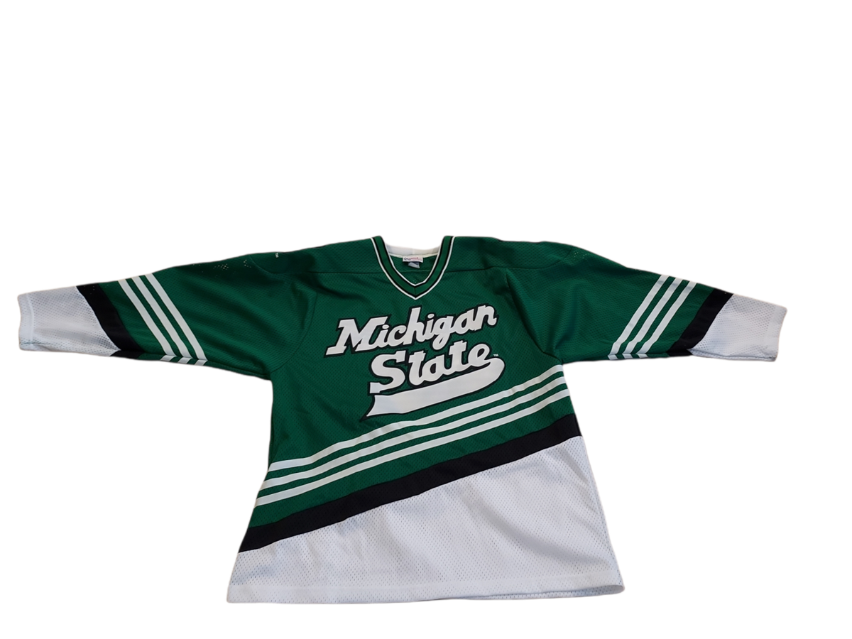 Michigan State Spartans Hockey Jersey, Size Medium