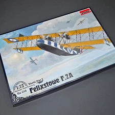 RODEN 1/72 Felixstowe F.2A Fying Boat Floatplane Aircraft Model Kit 014