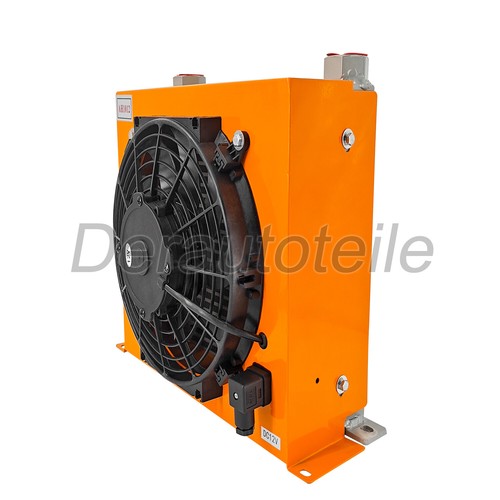 Radiador ventilador de flujo de disipación de calor enfriador de aceite hidráulico industrial de 12 V 100 L/min - Imagen 9 de 21