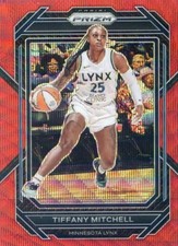 2023 Panini Prizm WNBA TIFFANY MITCHELL #82 RED RUBY WAVE PRIZM LYNX