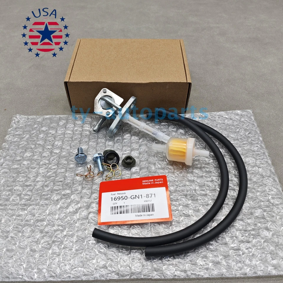 New Fuel Valve Petcock For 2004-2015 Honda CRF50F 2004-07 Honda CRF70F - Image 2 of 4