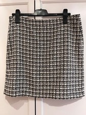 Boucle Rock, Esprit, Gr, 40 schwarz-weiß,  Gr. L - Sehr guter Zustand!