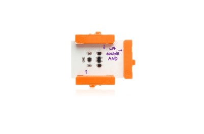 LittleBits (TLB-650-0074) Double And Logic Educational On/Off 2-input Module