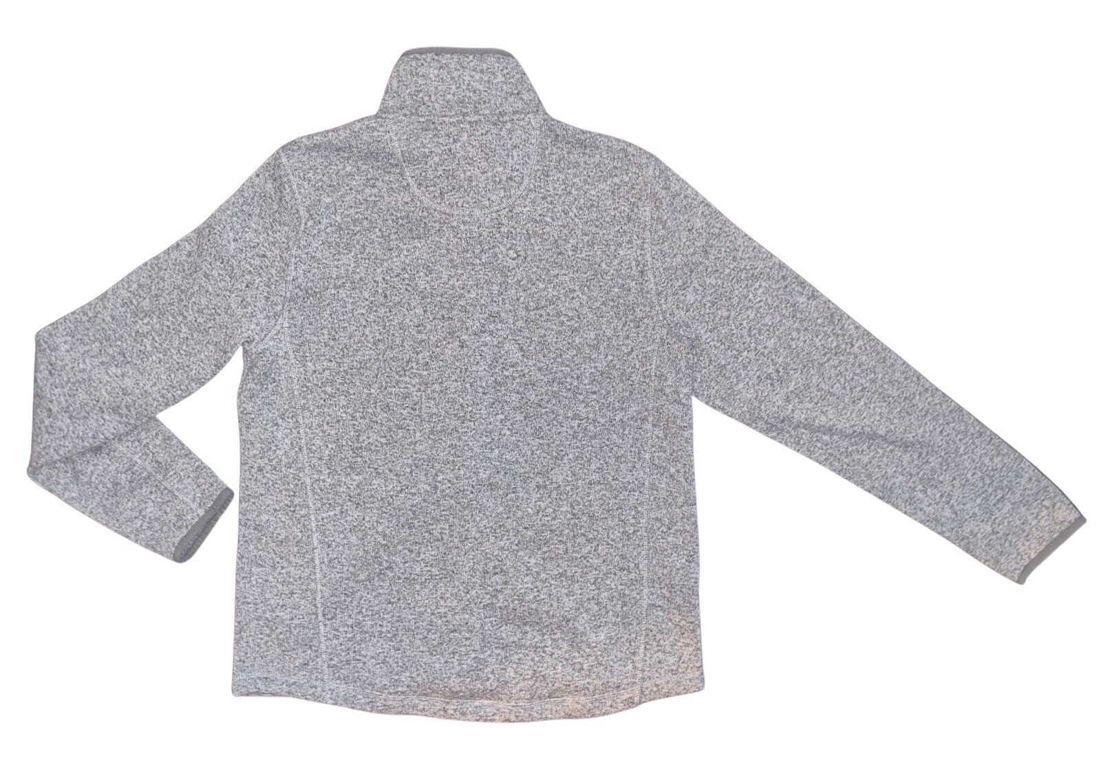 L.L.Bean Women’s Sweater Fleece Full Zip Jacket Size Medium Gray Zip