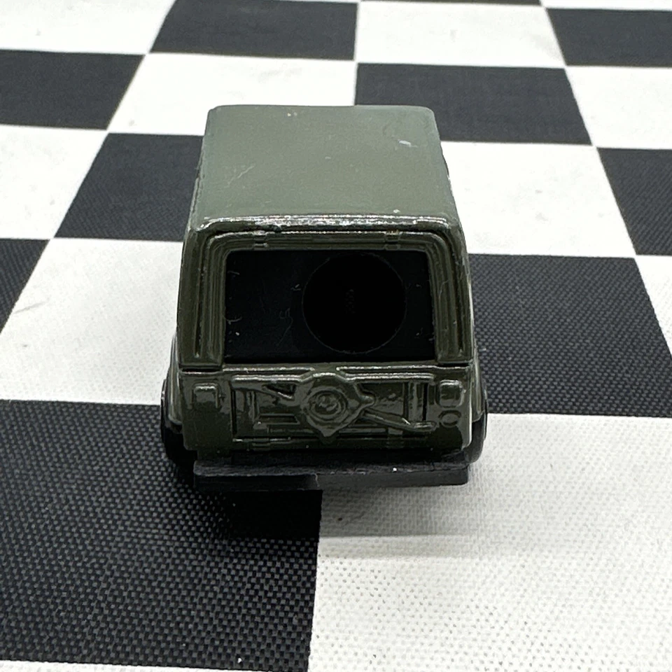 Larami E-Racer US Army Pencil Sharpener Jeep 1980’s USED Hong Kong NO PACKAGE - Image 4 of 4