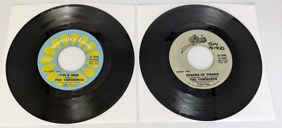 YARDBIRDS 7'' Single LOT Shape of Things / I'm A Man EPIC Memory Lane