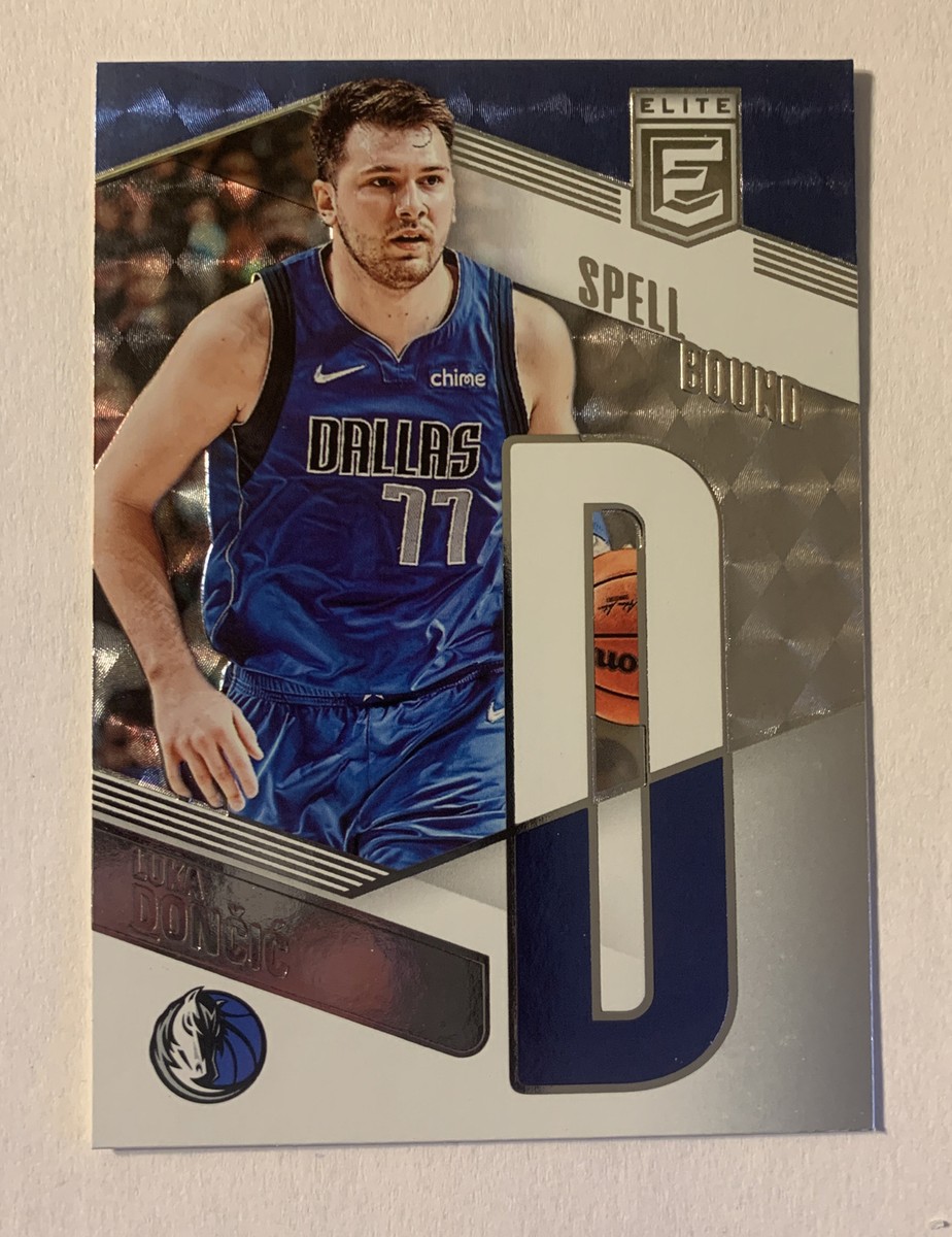 2022-23 Donruss Elite Luka Doncic Spellbound “D” Insert #13