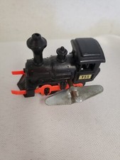 Vintage Wind Up Toys Black Train Locomotive Y55