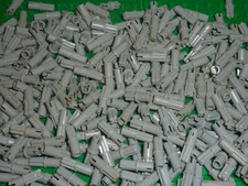 10 x LEGO Oldgray Technic Axle Pin Réf 3749 Set 8461/8539/8448/8482/8446/8457...