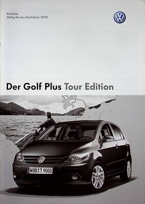 263639) VW Golf V Plus - Tour - Preisliste & Extras - Prospekt 05/2007