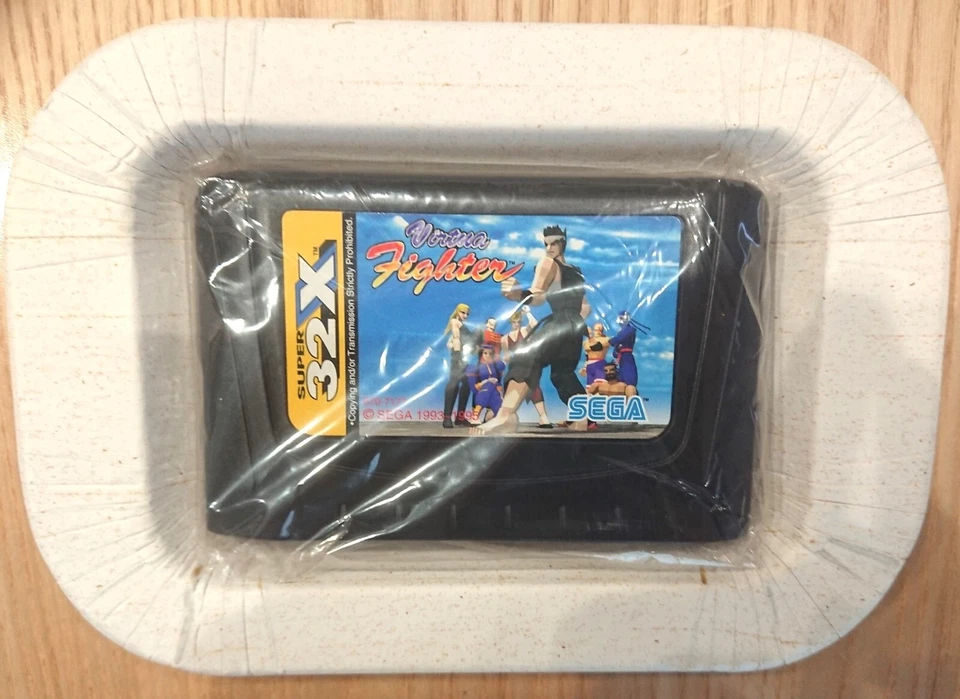 Sega Mega Drive software MD Virtua Fighter 32X with box & instructions - Image 4 of 4