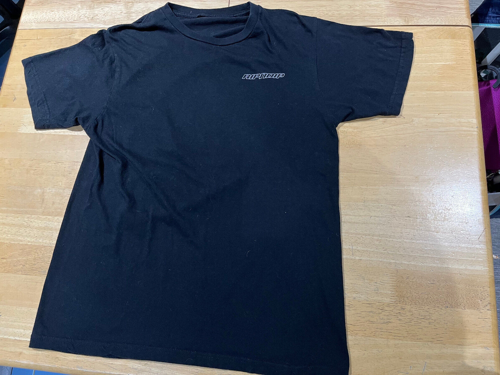 RipNDip Nerm Cat Android Robot Graphics BLACK Tsh… - image 2