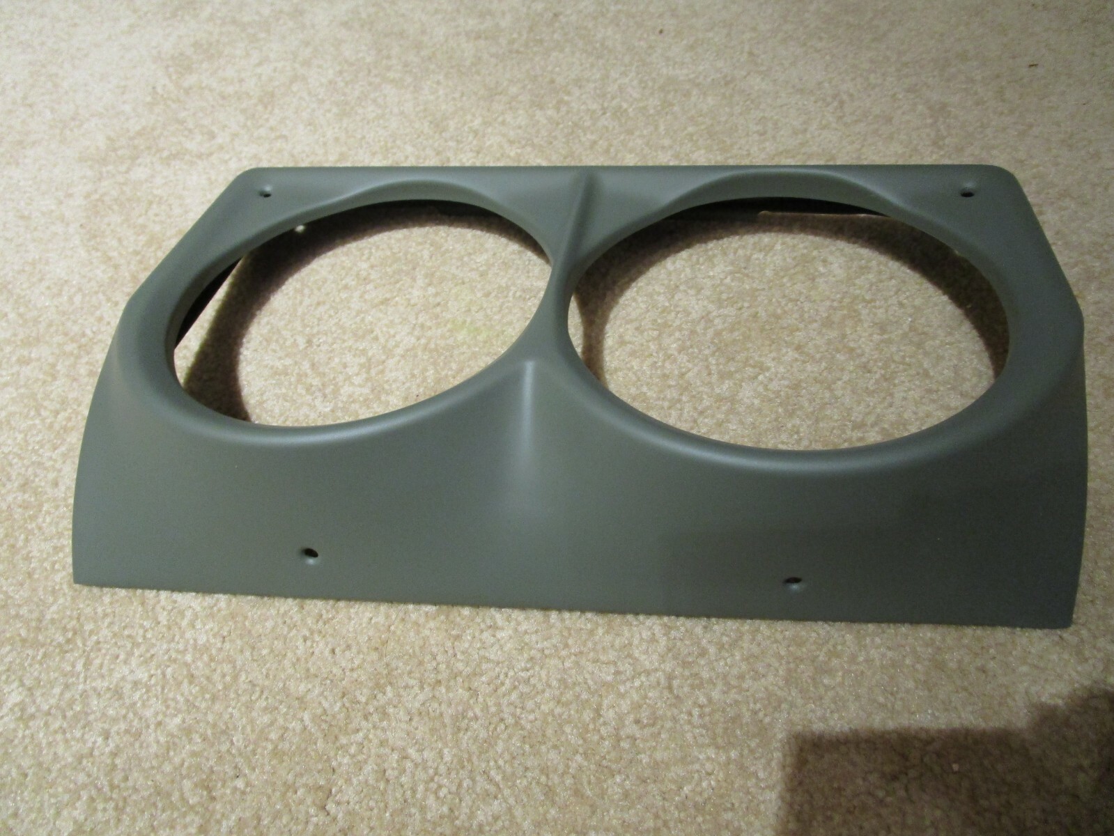 63 corvette stamped steel headlight bezel NEW passengers side split window 327 