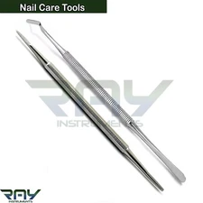 Set of 2 Manicure Pedicure Ingrown Nail File & Lifter Nail Care Podiatry Tools