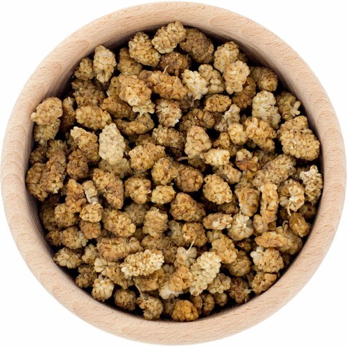 1kg Weiße Maulbeeren ungeschwefelt ungezuckert knusprig