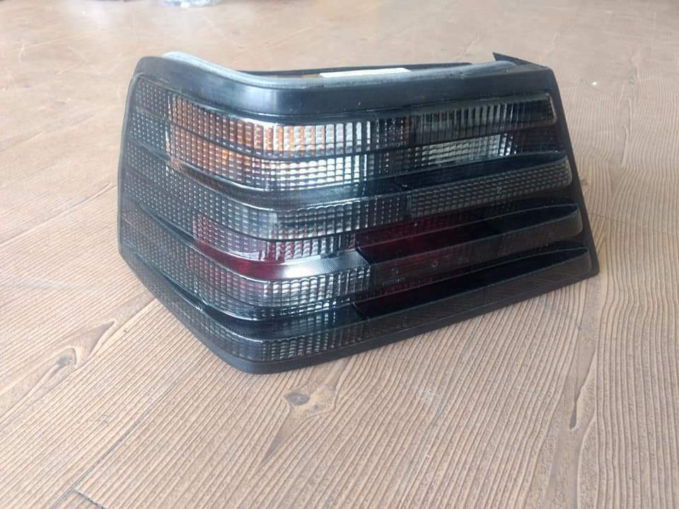 Mercedes Benz W124 Hella Black Smoked (LEFT SIDE) Left Side Tail