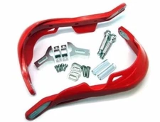 Red 7/8" 22mm Hand Guard for Trail Pit Dirt Bikes Motocross CRF50F KLX TTR 125cc