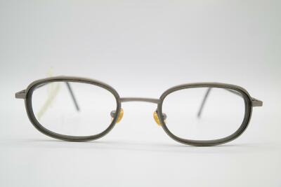 Vintage Roccobarocco 9455 Silver Oval Glasses Frame Eyeglasses NOS