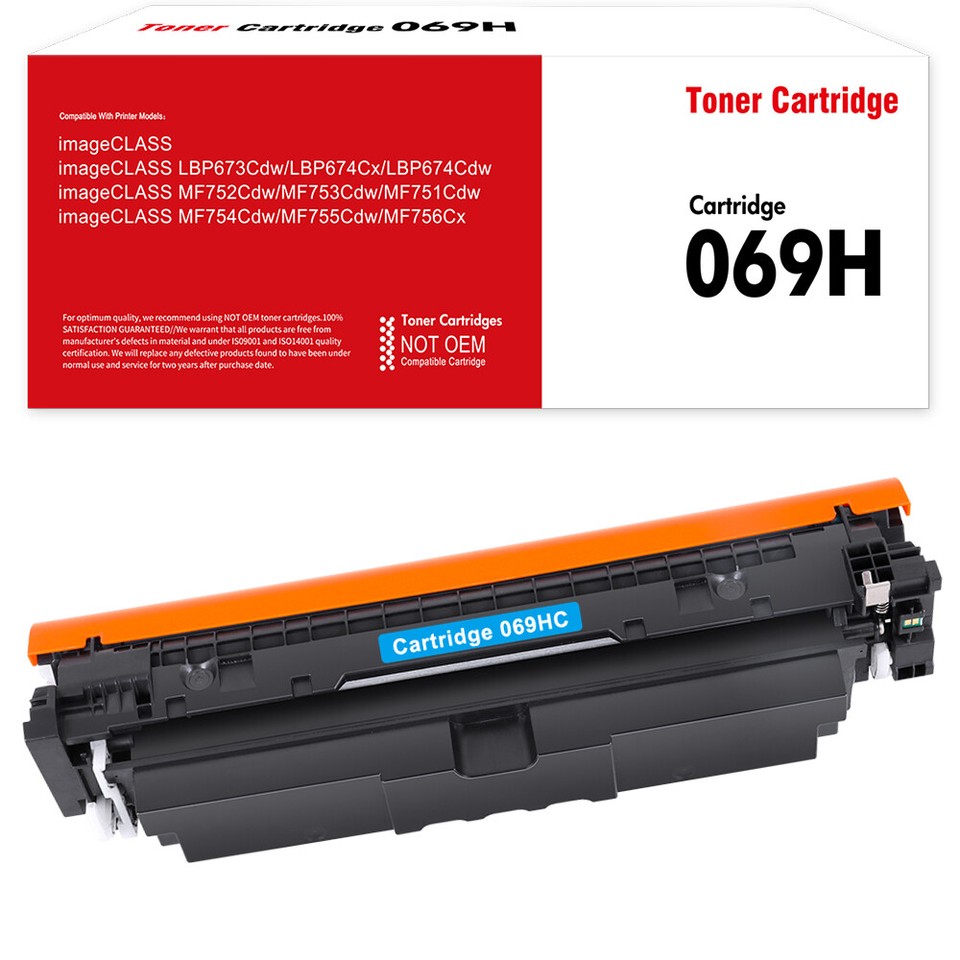Jhaan 069H Cartuccia Toner (con Chip) Compatibile Per Canon 069 - Foto 10