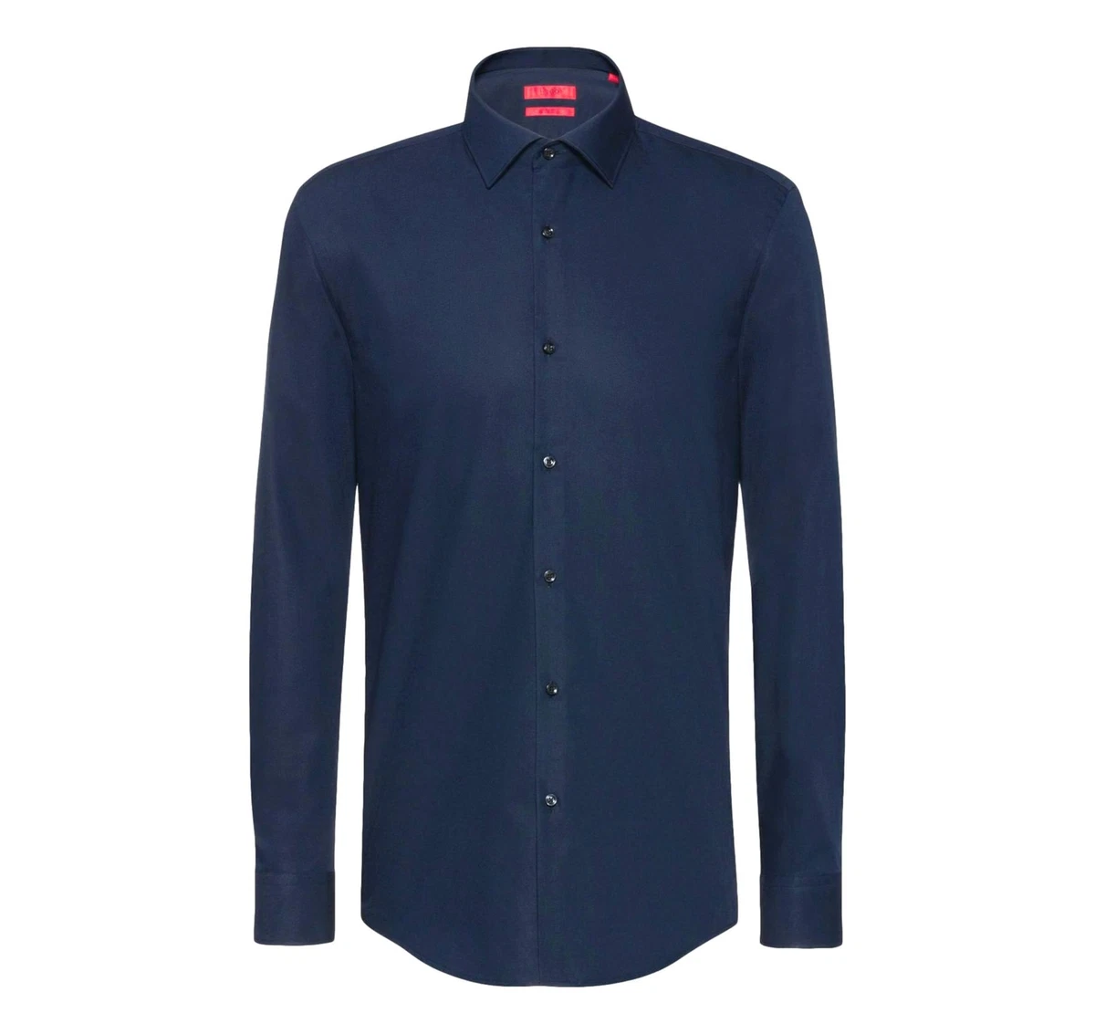 Profondo Rosso 4k Camicia Uomo Classica Premium A Maniche Lunghe - Resistente Alle Rughe, Cotone E Poliestere, Per Lavoro E Occasioni Jeans Slim FIT - Foto 2