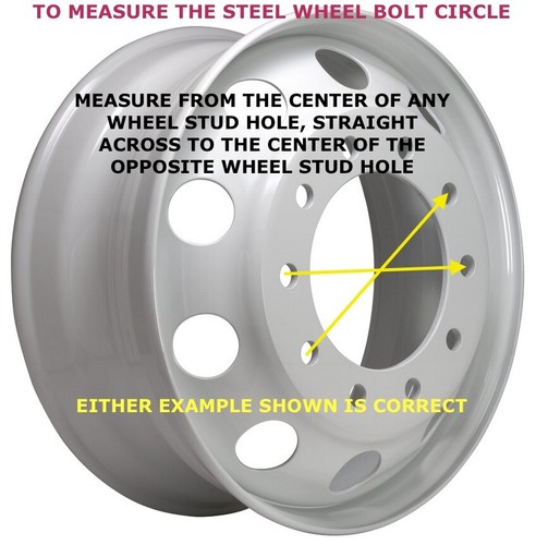 17" 8 LUG 2015 CHEVROLET SILVERADO 3500 LICENSED STAINLESS WHEEL SIMULATORS © - Picture 7 of 8