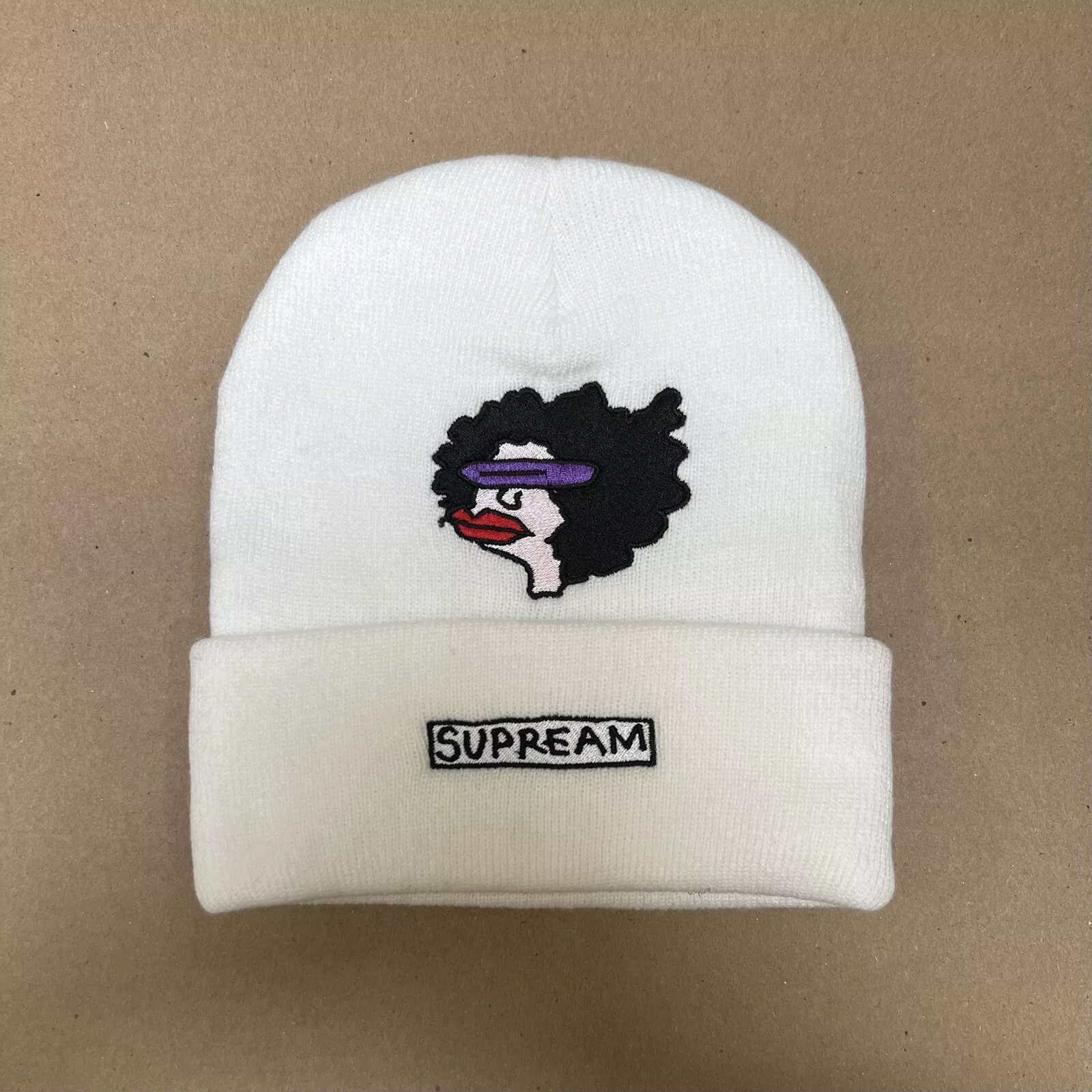 Bonnet blanc FW17 Supreme Gonz Ramm 2017