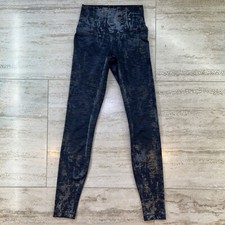 Lululemon Wunder Under Hi-Rise Tight 28" Brindle Foil Sz 2 W5BIHS EUC