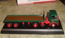 EDDIE STOBART - ATKINSON BORDERER FLATBED TRUCK -  1:76 -BOXED WITH STAND