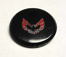 1970-1981 TRANS AM FORMULA STEERING WHEEL HORN BUTTON EMBLEM - LUCITE - RED BIRD