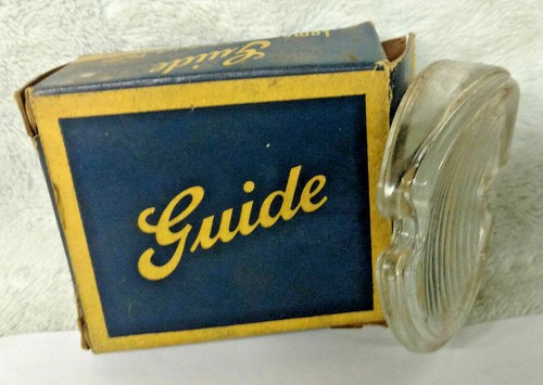 NOS GLASS BACKUP LENS 1954 1955 OLDSMOBILE 5941553 B3-54 FREE DOMESTIC SHIPPING - 第 4/5 張圖片