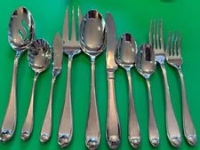 Oneida SATIN GARNET 18/10 Stainless Flatware YOUR CHOICE Set of 4, Serving Piece