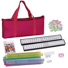 American Mahjong Set 166 Premium White Tiles ...