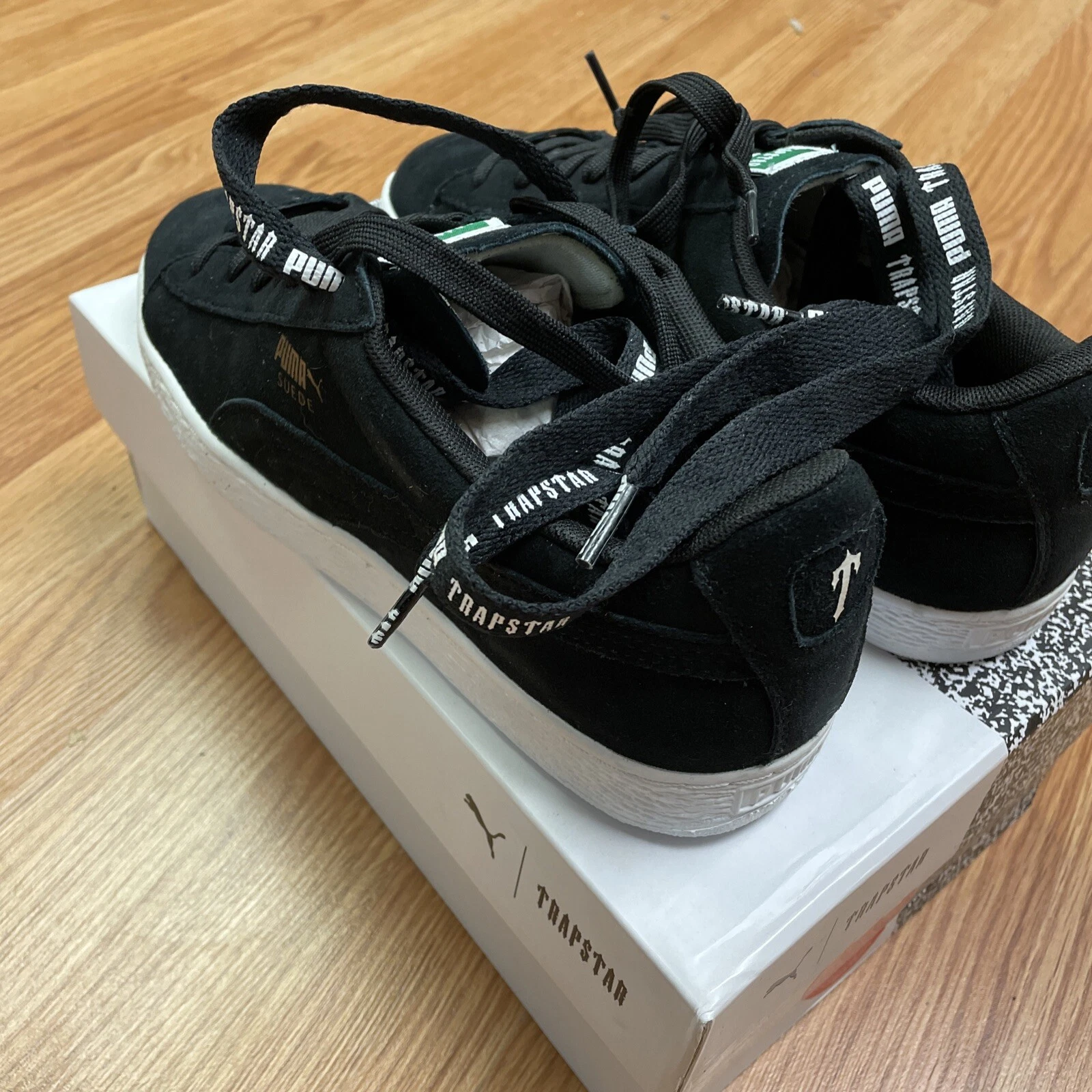 PUMA x TRAPSTAR Black Sneakers Size 10.5 EUR44 Malaysia Ubuy