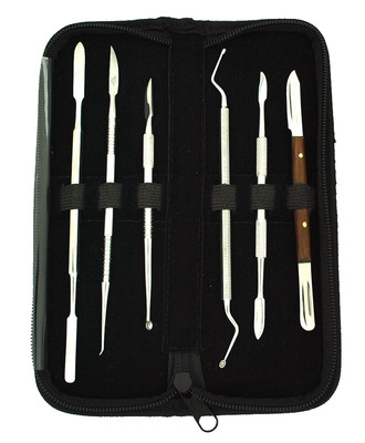 Wachsmodellierset Laborwerkzeuge Schnitzen Mischen Dental Zahnarzt Instrumente CE