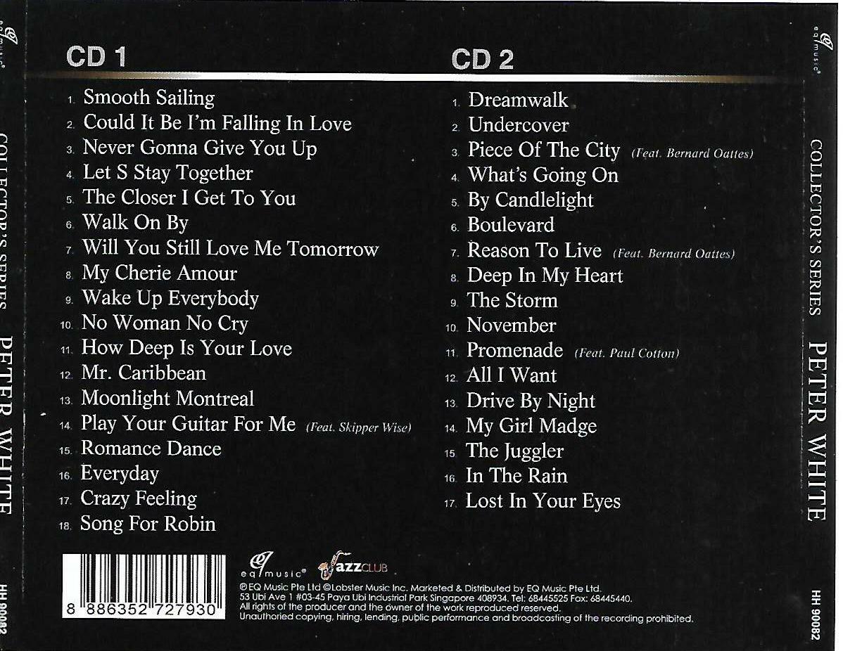 Bernard Oattes 「Rules of My Heart」 Peter White バーナード