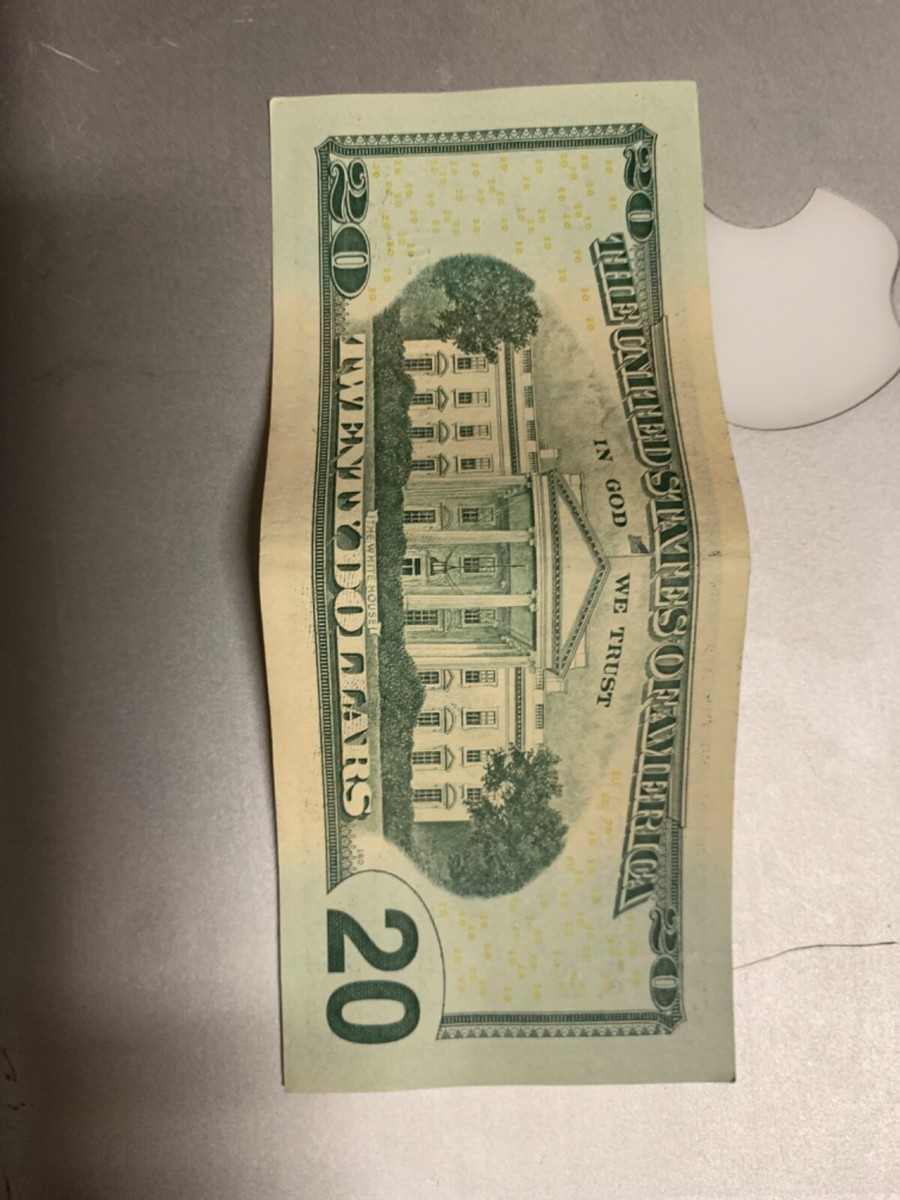 Rare $20 United States Bill Serial Numbers 22222 | eBay