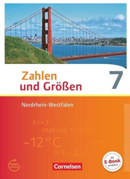 Thumbnail - Zahlen Und Größen 7. Schuljahr. Schülerbuch. Nordrhein-westfalen