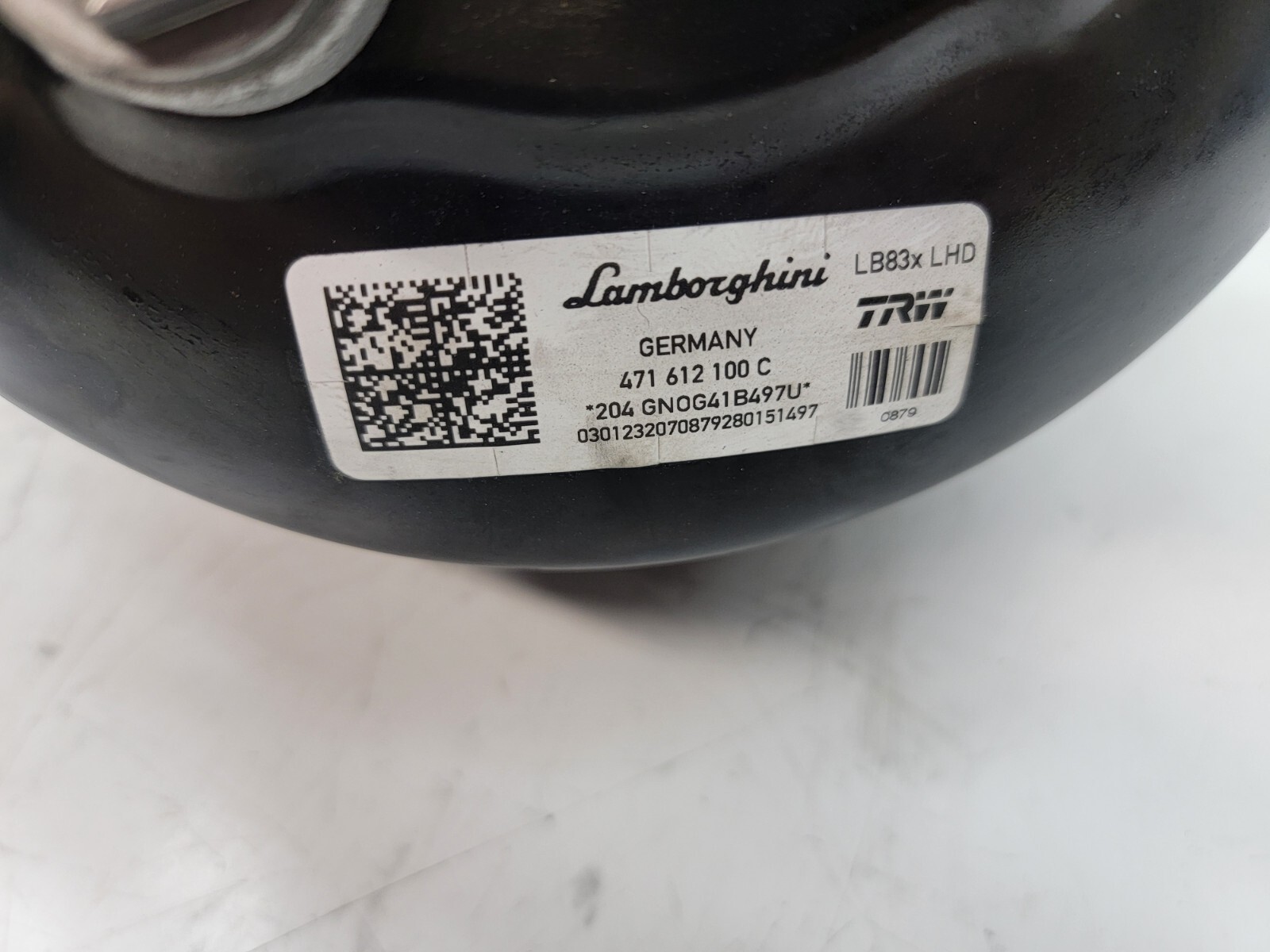 LAMBORGHINI AVENTADOR LP700 LP750 LP770 BRAKE BOOSTER CYLINDER OEM 471612100C