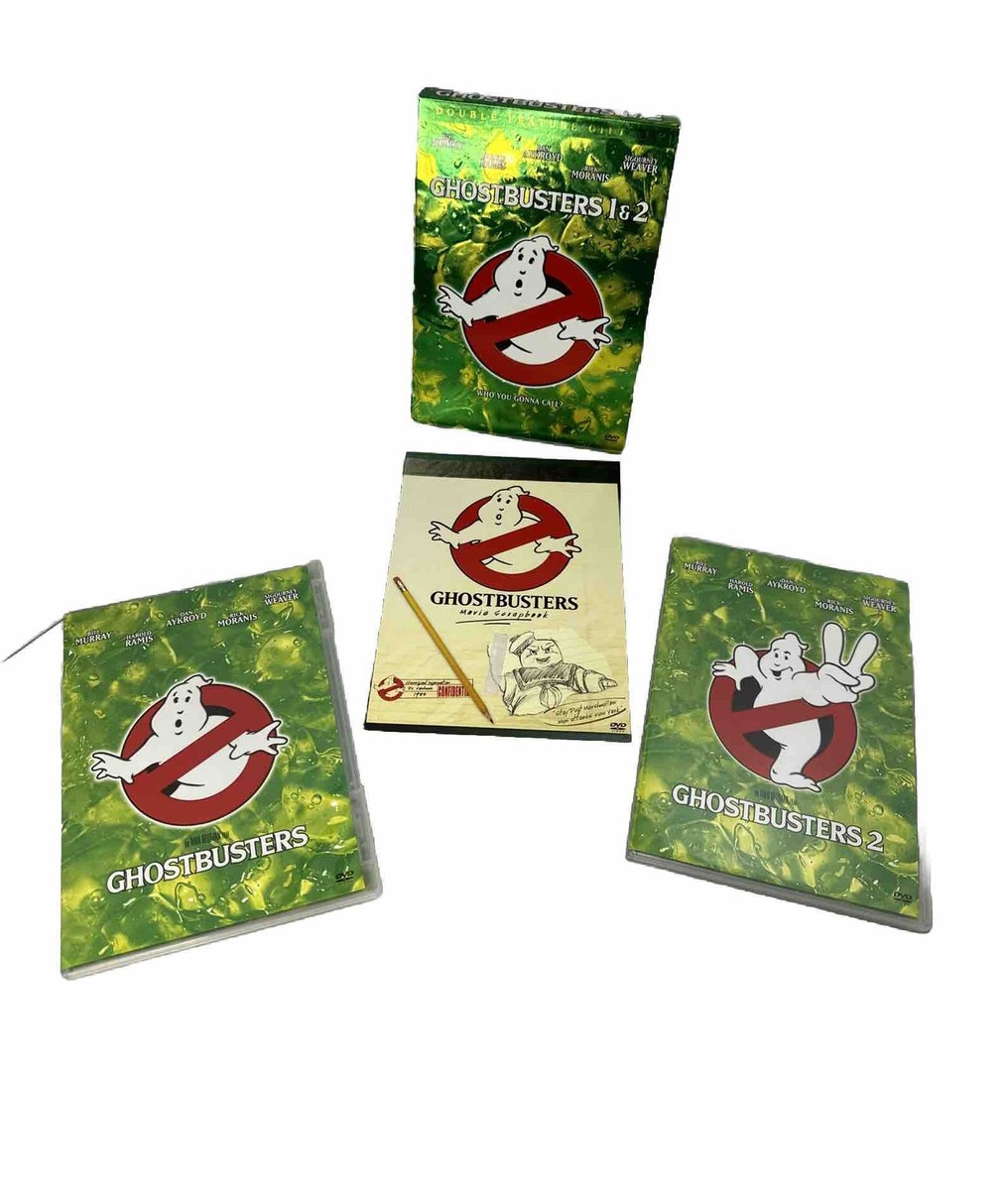 GHOSTBUSTERS 1 & 2 ダブルフィーチャーギフトセット Ghostbusters 1 & Ghostbusters 2 DVD Double Feature Gift Set +