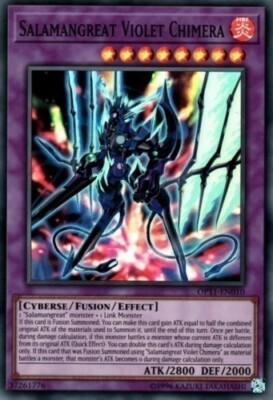 Salamangreat Violet Chimera - OP11-EN010 - Super Rare - Unlimited Edition x3 - L