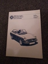 MGB, Tourer & GT September 1976 on. British Leyland Parts Catalogue, AKM 0037