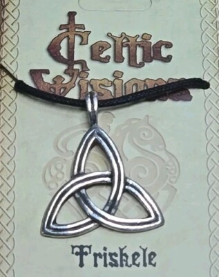 Celtic Visions Triquetra Pendant Wiccan Pagan Made in USA New