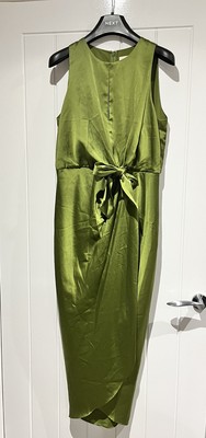 Ted Baker size 2 Olive POSHAN Dress | eBay