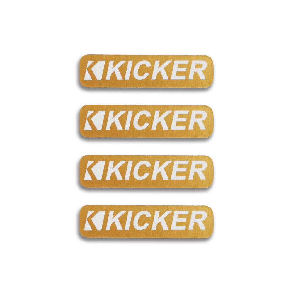 KICKER Speaker Badge Aluminum Logo Emblem 31.8mm(1.25
