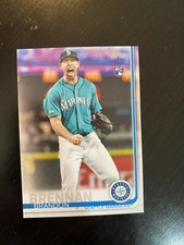 2019 TOPPS ON-DEMAND MINI ROOKIE CARD PR 291 MARINERS BRANDON BRENNAN #US11